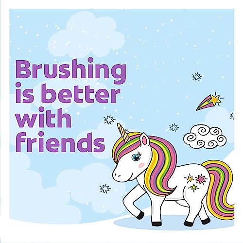 Image of Colgate Kids Battery Powered Toothbrush, Unicorn, Extra Soft Toothbrush, Ages 3 and Up, 2 Pack