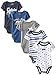 Calvin Klein Baby-Boys Five-Pack Creepers