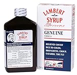 Lambert Syrup - Natural Cough Syrup 250mL - Relief for Dry and Wet Cough, Helps Eliminate Mucous and Phlegm - Safe for Children to Use (Sirop Lambert)
