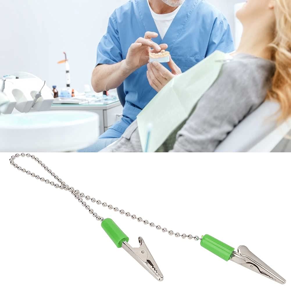 6 Pz/lotto Bavaglino Dentale Clip In Coccodrillo Portatovagliolo - Foto 5