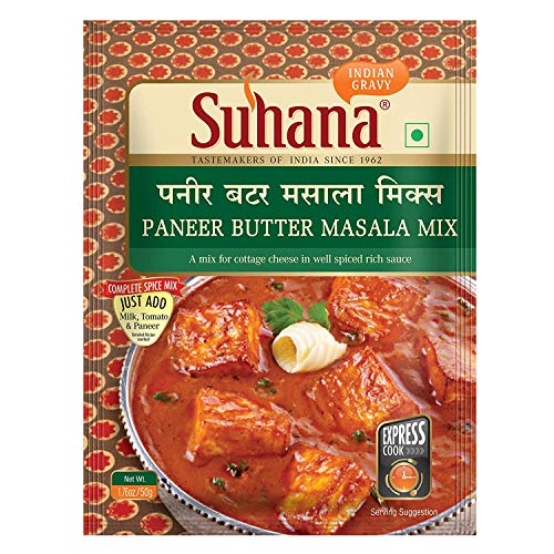 Image of Suhana Paneer Butter Spice Mix 50g Pouch - Pack of 6