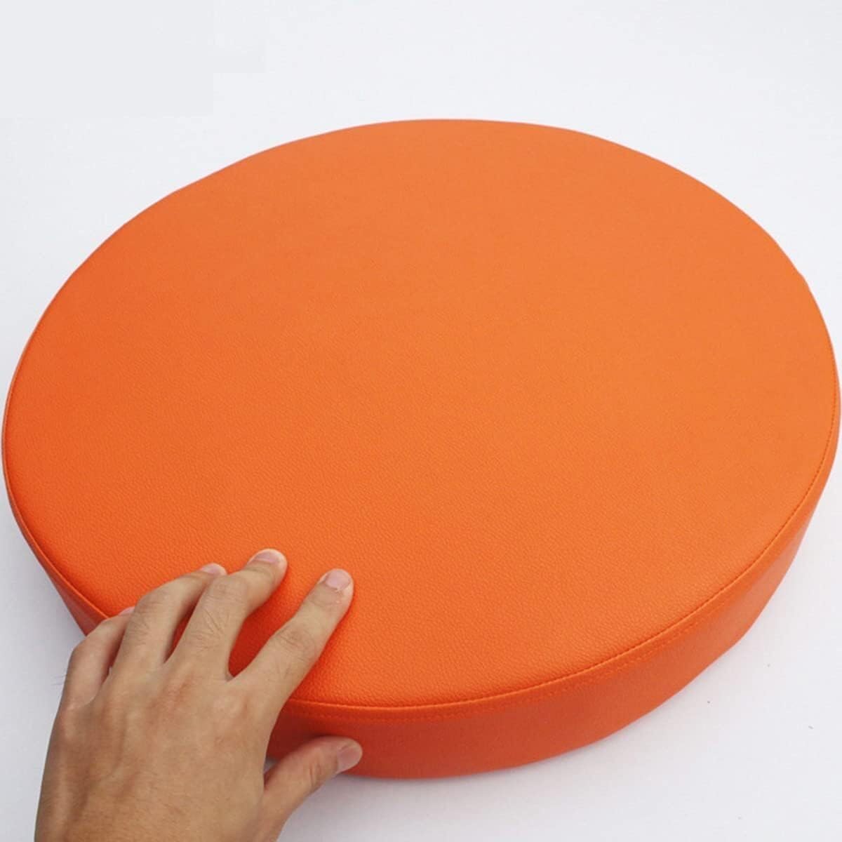 BUAOGDVG Round Kitchen Chair Cushion, Waterproof Outdoor Seat Cushions, 35/40/45/50cm Removable Washable for Dining Room Chair, Office, Garden, Outdoor, Indoor(G,40x5cm/15.7x2in)