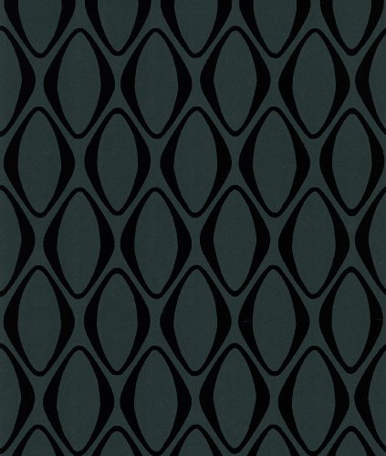 Papel pintado negro Eclipse Diamante geométrico BHF 566 de pared moderna 2