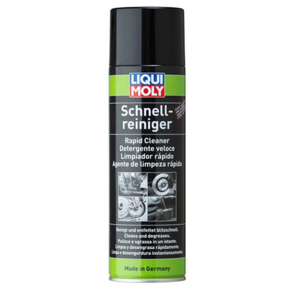 LIQUIMOLY 21269 KIT 5 PEZZI X 500 ML DETERGENTE SGRASSATORE PER LA PULIZIA DI COMPONENTI AUTO E MOTO. PULISCE FRENI, DISCHI, PASTIGLIE, FRIZIONI, CAMBI ED ELIMINA MACCHIE DI OLIO DAI TESSUTI.