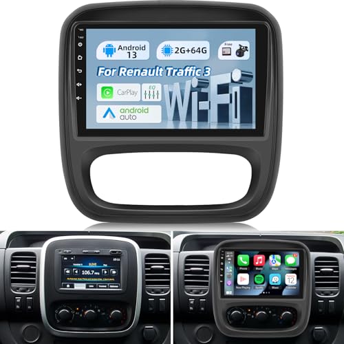 GPS Renault Trafic 3 résout les pannes de guidage avec écran tactile 9 pouces