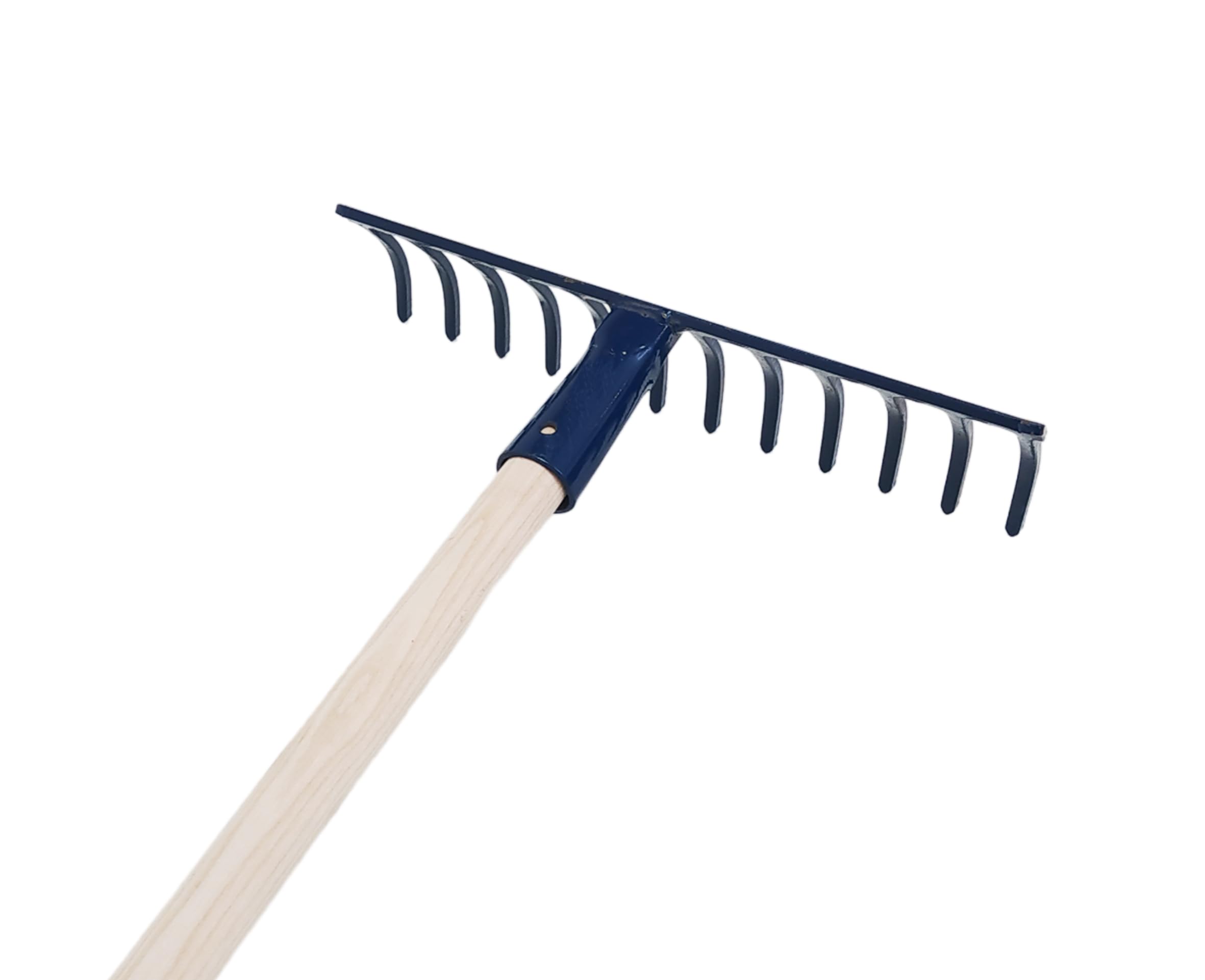 Rastrello Da Giardino 12 Denti - Con Manico In Legno | Papillon 295mm - Foto 8