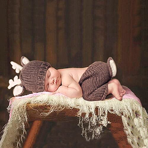 Besutana Newborn Baby Photography Props Outfits Lovely Boy Hat Pant Girl #TOP1