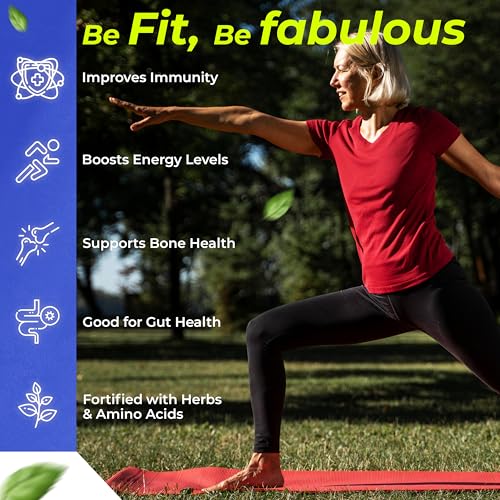 Image of Health Veda Organics Multivitamin for women with Biotin, Vitamin C & 21 vital Nutrients for Overall Health, Radiance, Strong Bones & Immunity | 60 Veg Tablets