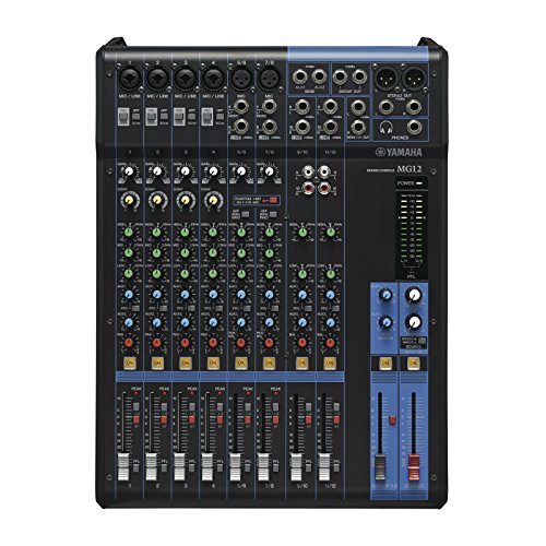 Amazon | Yamaha MG12 Table de mixage analogique Noir | ミキサー