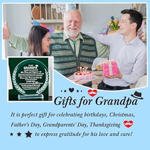 Movdykagiftsforgrandpagrandpabirthdaycrystalengravedkeepsakesbestgrandpaevergiftsfromgranddaughtergrandsonfathersdaythanksgivinggrandparentsdaygiftsgrandfather Urban Country Home Decor Movdyka gifts for grandpa grandpa birthday crystal engraved keepsakes best grandpa ever gifts from granddaughter grandson fathers day thanksgiving grandparents day gifts grandfather urban country home decor