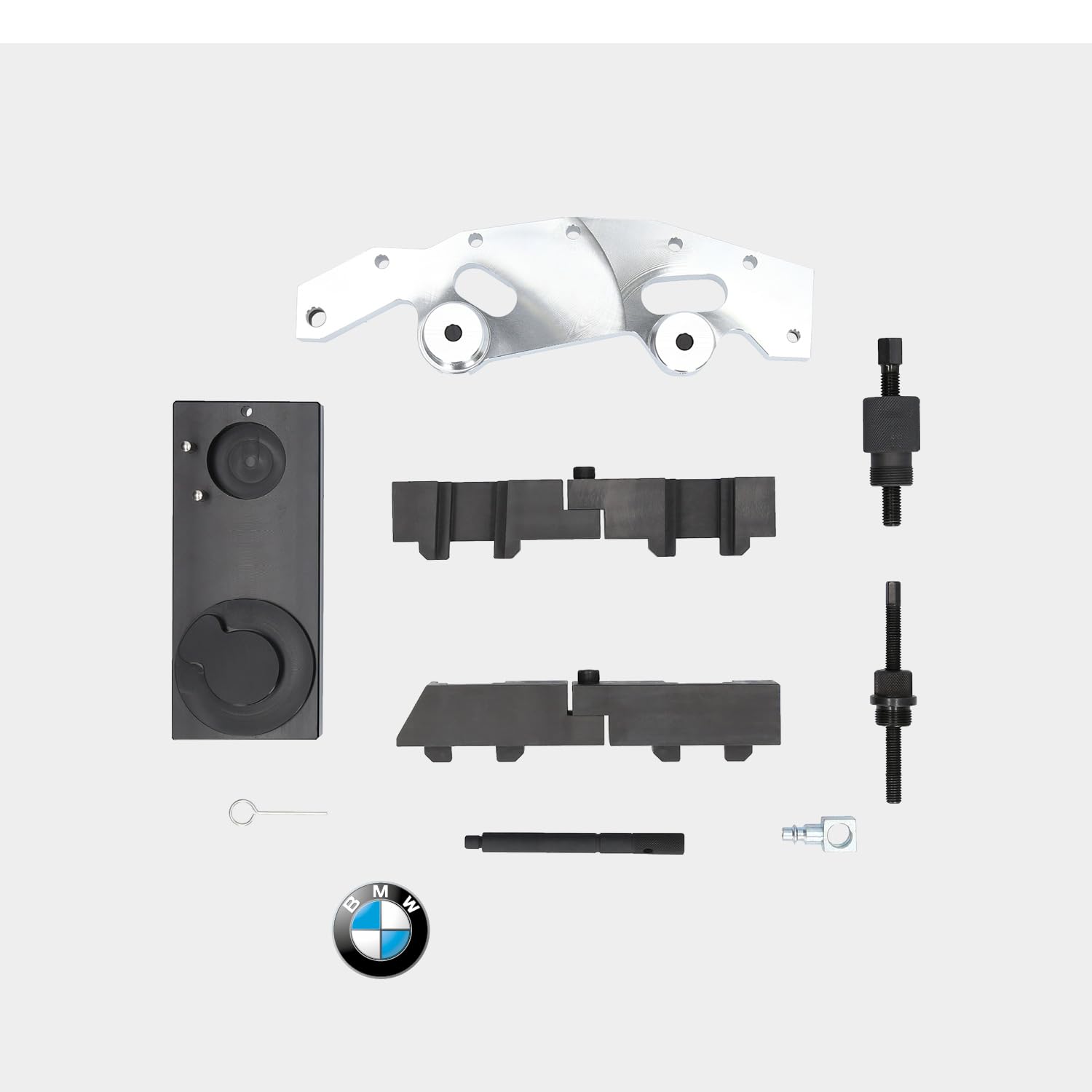 BRILLIANT TOOLS BT591830 Serie di utensili di regolazione per motore per BMW M52, M54, M60, M62 [Powered by KS TOOLS]