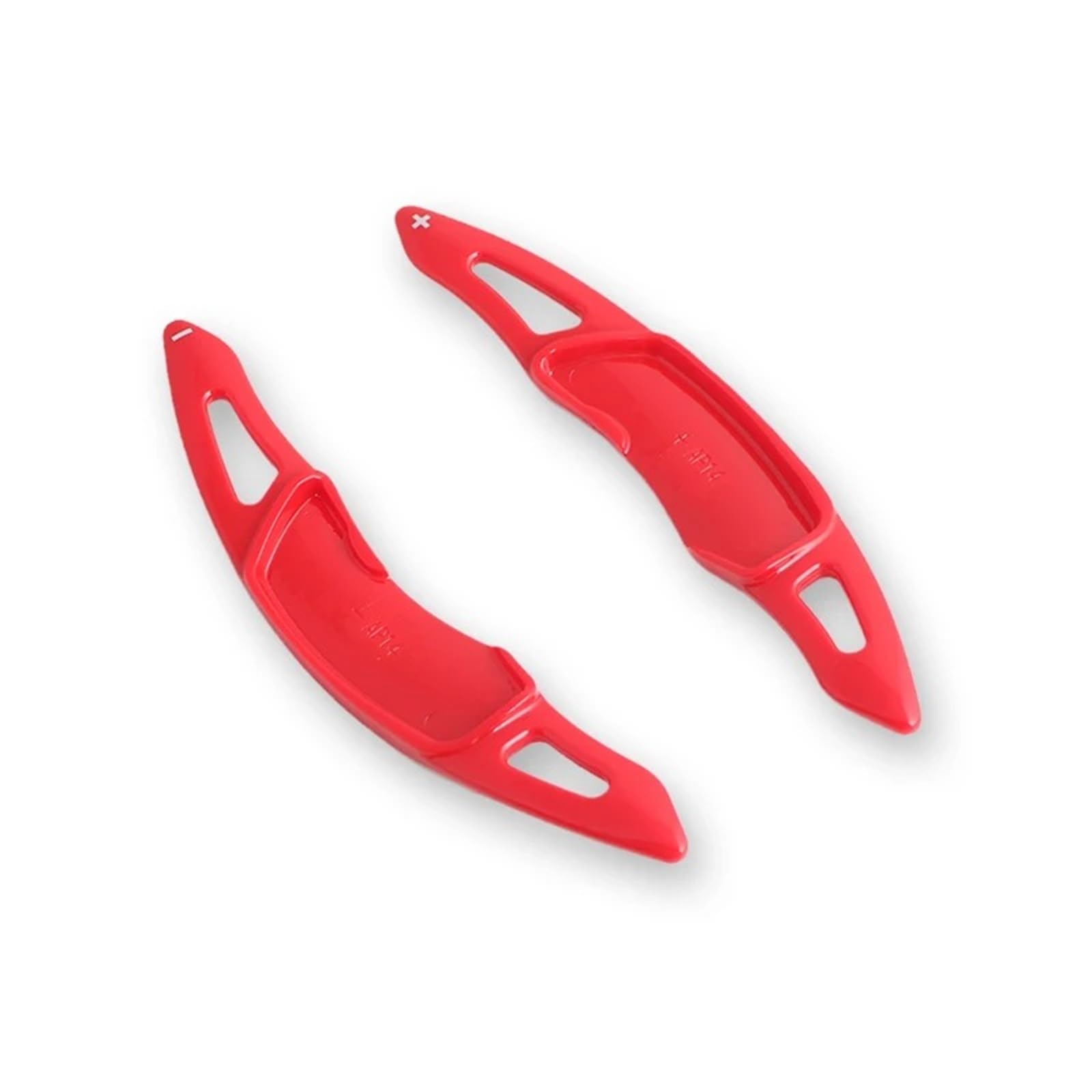 YAKISA Paddles Shift for Subaru for Legacy for Outback for Impreza for WRX for GTI ABS Car Steering Wheel Paddle Shifter Extension Shift Paddle Shifter(Red)