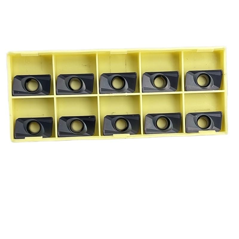 APMT1604PDER-H2 VP15TF Carbide Inserts for CNC Turning & Milling (10pcs) – Ideal for Steel, Stainless Steel, and Alloys(APMT1604 H2 Gray Black)