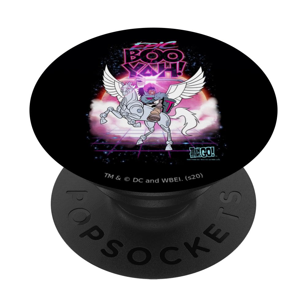 Teen Titans Go! Cyborg Epic Boo Ya PopSockets PopGrip Intercambiabile