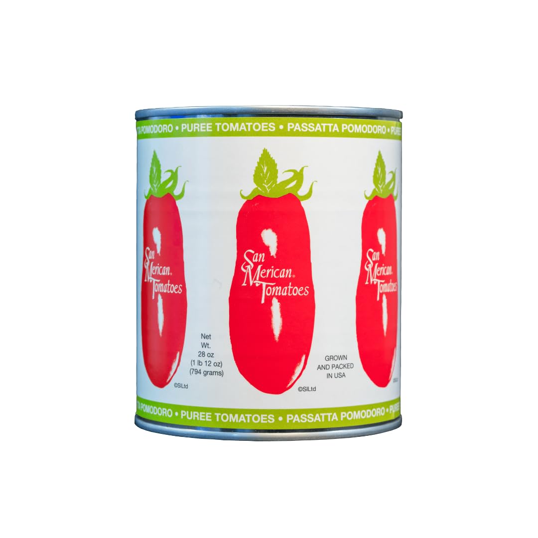 SAN MERICAN TOMATO Puree Tomato, 28 OZ