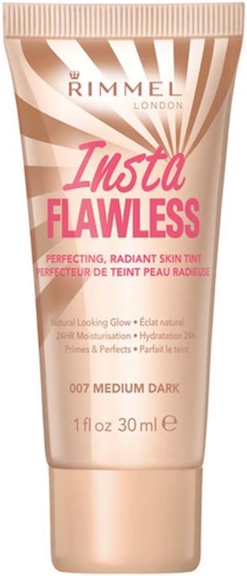 Rimmel London Insta Flawless Tinted Primer, 7 Medium Dark, 30 ml