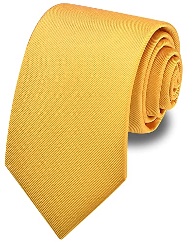 Branduce 3.15（8cm） Men's Solid Color Formal Woven Necktie + Gift Box