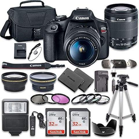 Canon EOS Rebel T7 Camera Bundle Cover