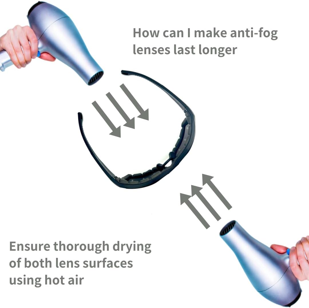 Anti Fog Motorcycle Riding Sunglasses Dustproof Windproof Eyewear Padded Protection for Powersports Sports - Image 5