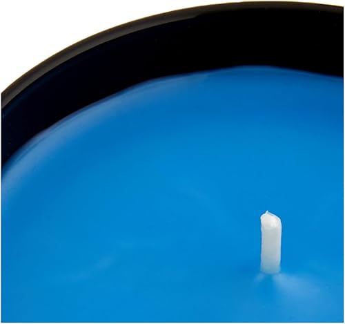 Miniatura 8 de Vela de soja de lujo perfumada Open Caravan Collection  Bruma de cascada de Accra  Mezcla de té blanco y bergamota  Mecha única de 11 onzas  Largo