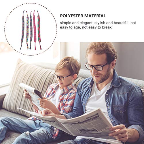 Amosfun Pulseira de Retenção de Fio Elástico de Neoprene para Óculos Esportivos E Porta-Óculos de So