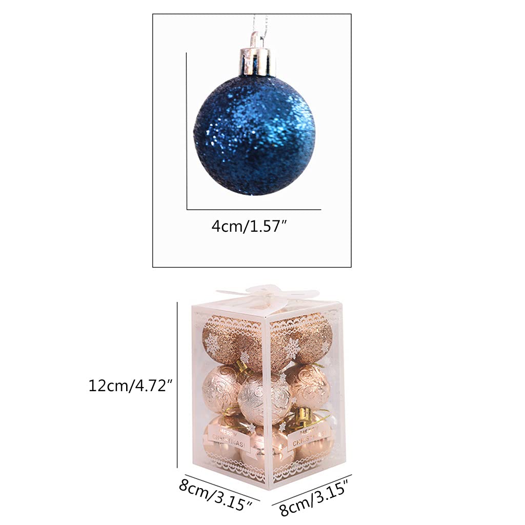 Palline di Natale, Set 72 Palle Natalizie Opache, Lucide, Glitterate, Pigne, Cuori, Regali, Plastica, Viola, Relaxdays | Leroy Merlin