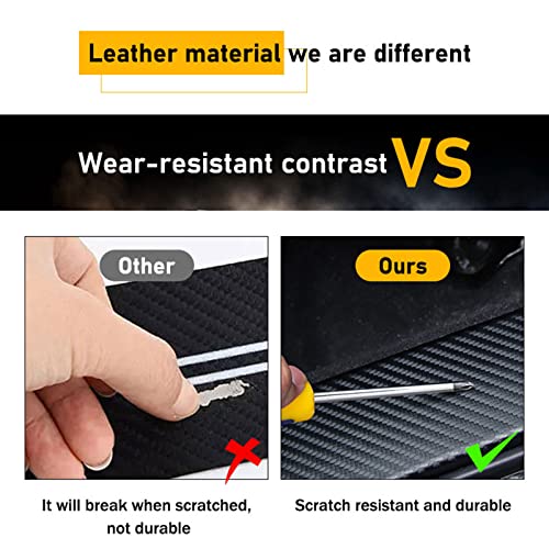 EAGLEG-Striscia-di-Protezione-Paraurti-Posteriore-in-Fibra-di-Carbonio-Adesivo-AntiGraffio-per-Bordo-del-Davanzale-del-Bagagliaio-per-Op-El-MokkaBlack