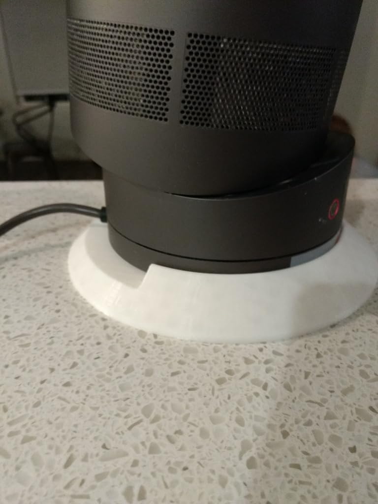 Replacement Base for Dyson Fan Heater - Compatible Rotating Lock Stand - Anti-Slip Design for Secure Fit