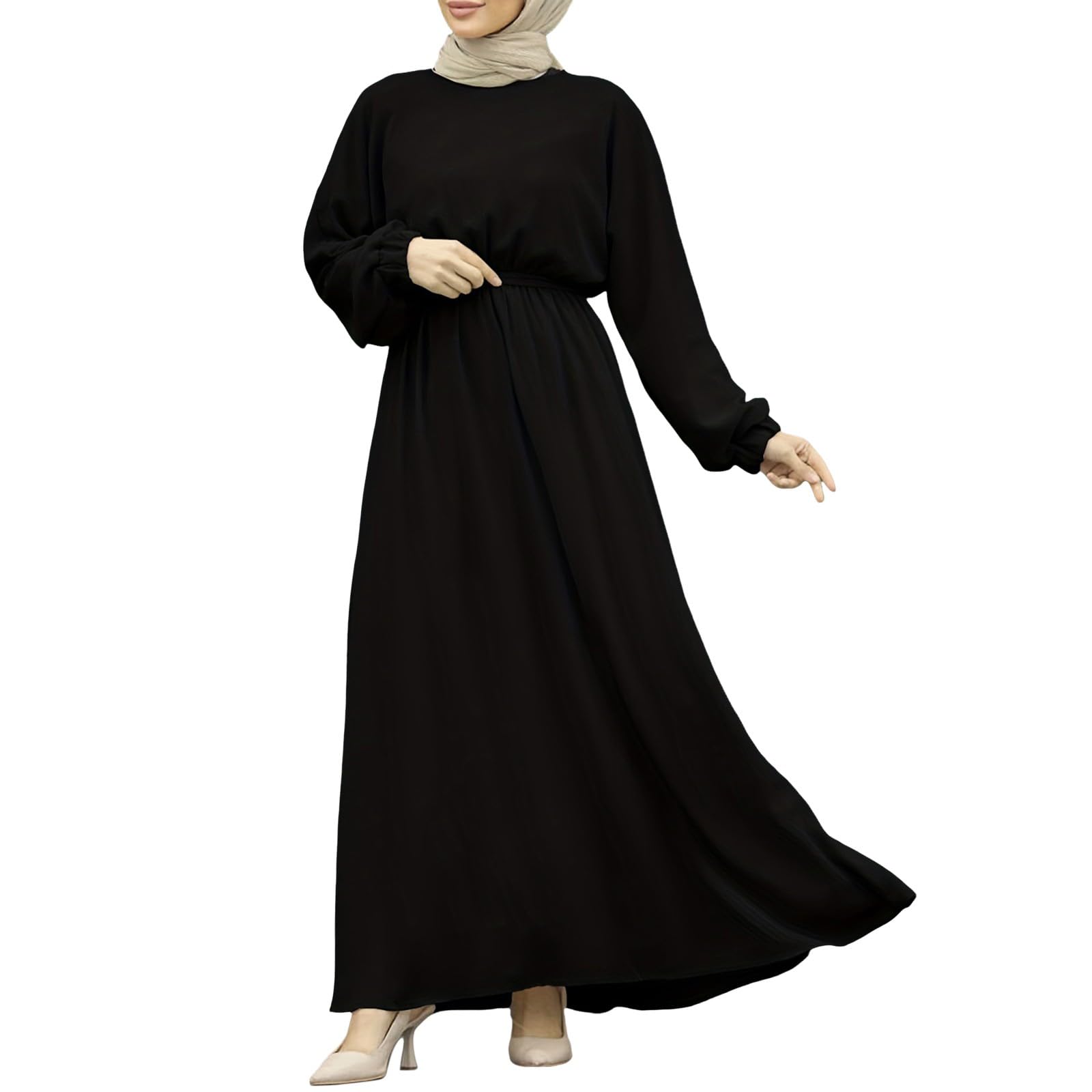 Gebetskleidung Für Frauen Blumenmotiv Muslim-Kleider One-Piece Abaya Mit Reißverschluss Islamischen Kleid Ramadan Traditionelle Kostüm Robe Anzug
