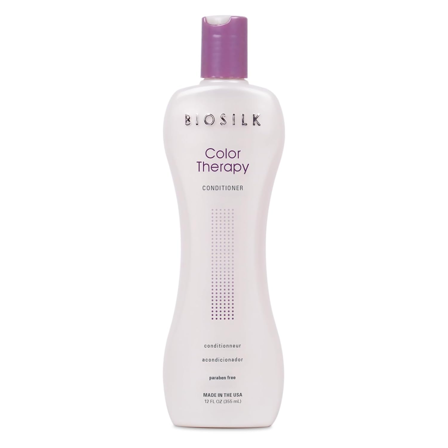 Biosilk Color Therapy Conditioner, Replenishes Moisture While Protecting Color, Enhances Vibrancy & Shine, Sulfate, Paraben & Cruelty-Free, 12 Oz Biosilk Color Therapy Conditioner, Replenishes Moisture While Protecting Color, Enhances Vibrancy & Shine, Sulfate, Paraben & Cruelty-Free, 12 Oz