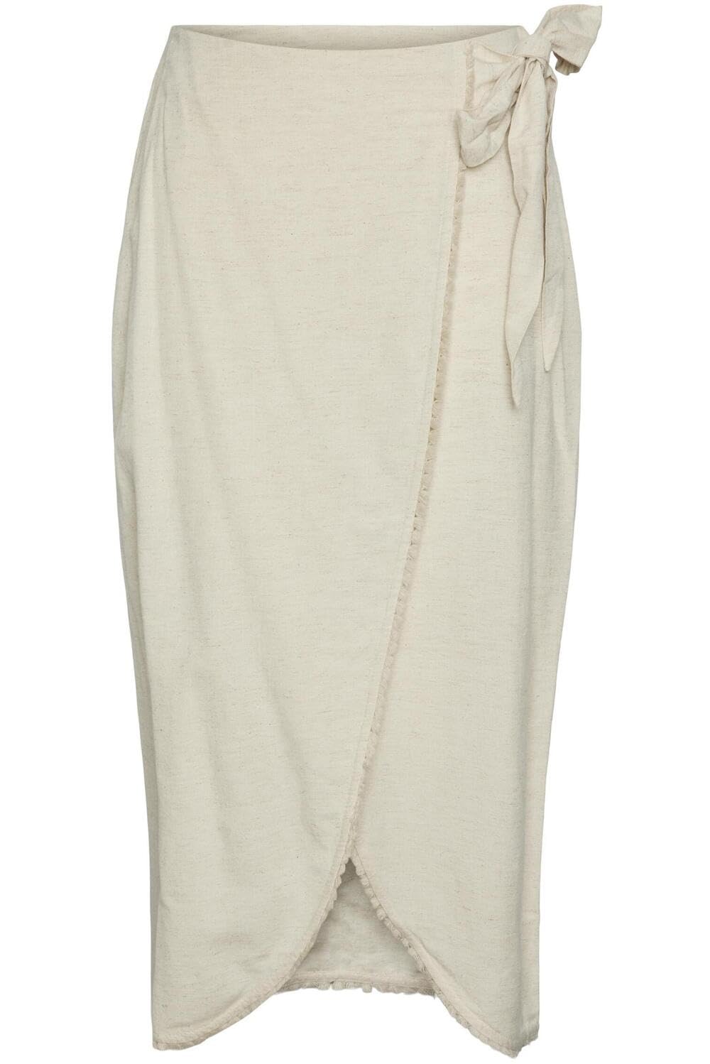 Pieces Damen Pckalou Hw Wrap Skirt Wickelrock (1er Pack)