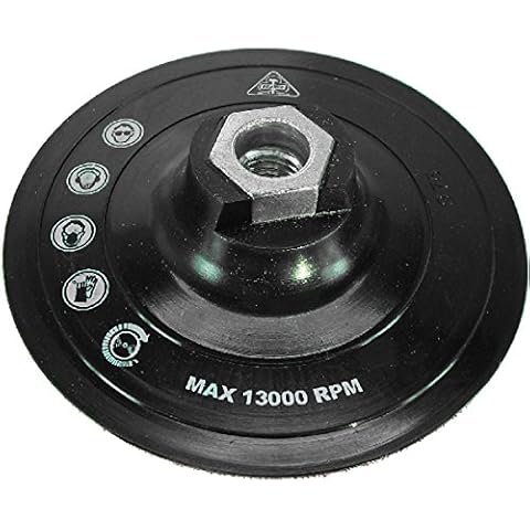 Hawe - 358.02 Plato lijador M14 Ø125 mm con velcro combinado Cover