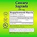 Alfa Vitamins Cascara Sagrada Herbal Supplement 500 MG - Helps Support Digestive System Function - Promotes Regularity - Detox/Cleanse - Supports Healthy Colon - 60 Capsules