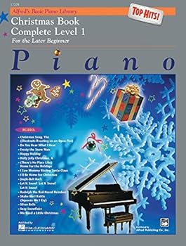 Paperback Christmas Book Complete Level 1: Top Hits! (Alfred's Basic Piano Library) [Paperback] Book