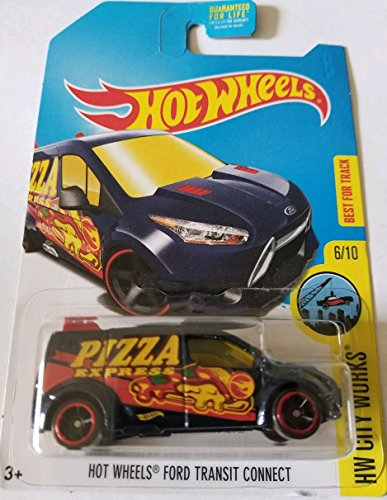 Hot Wheels 2017 Regular Treasure Hunt Hw City Works 6/10 Ford Transit Connect