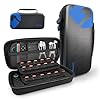 Deberlain Carrying Case Compatible with Switch 2,with 20 Games Cartridges,Portable Large Capacity Protective Hard Shell Travel Carrying Case Pouch for Switch 2 Console & Accessories (Z-for switch2)