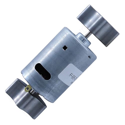 DC 12-24V 4000RPM Motor de vibración cepillado de doble cabezal motores vibratorios eléctricos de alto par con 2 masas giratorias de hierro