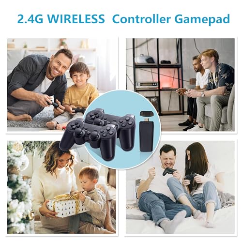 RRTFV Retro Game Console w/ 26,000+ Games, 9 Emulators and 2.4GHz Controllers 28.47 w/ Code + Coupon + 59% Off Code RF2QPKU6 - image 7