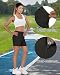 Outdoor Ventures Kurze Hose Damen UPF50+ UV Schutz Wander Shorts Sommer Leicht Trekking Shorts Stretch Schnelltrocknend Wanderhose Schwarz DE38