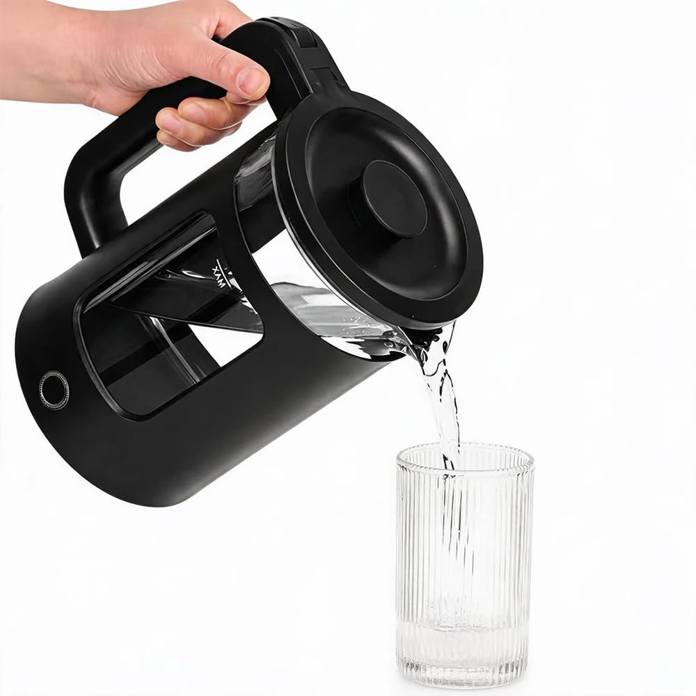 2.0L Glass Electric Kettle, 1500W Fast Boil with LED & Auto Shut-Off