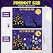 MiniInflat Halloween Felt Board 3.4FT 35 Pcs Happy Halloween Felt Story Board Haunted House DIY Craft Project Scary Pumpkin Ghost Storytelling Hanging Ornament for Trick or Treat Gift (35, House)