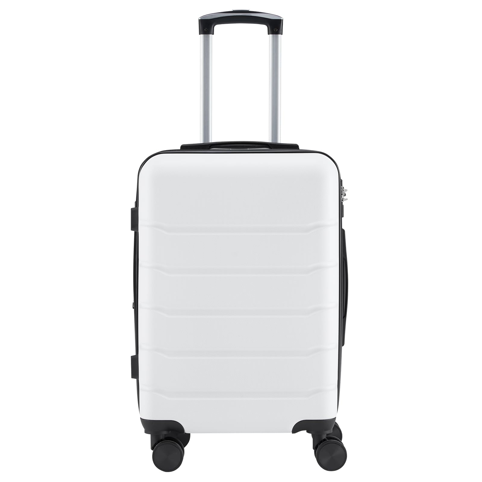 Sweetcrispy 20 Inch Carry-On Luggage, Hard Shell Expandable Suitcase with Spinner Wheels and TSA Lock, Lightweight Rolling Travel Carry On for Airline Approved Business and Weekend image 5