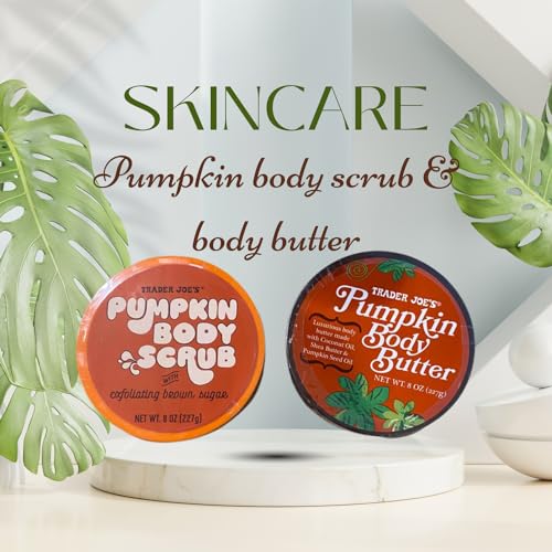 Generic Trader Joe'S Pumpkin Body Scrub And Body Butter 8 Oz Each Set thumb #2