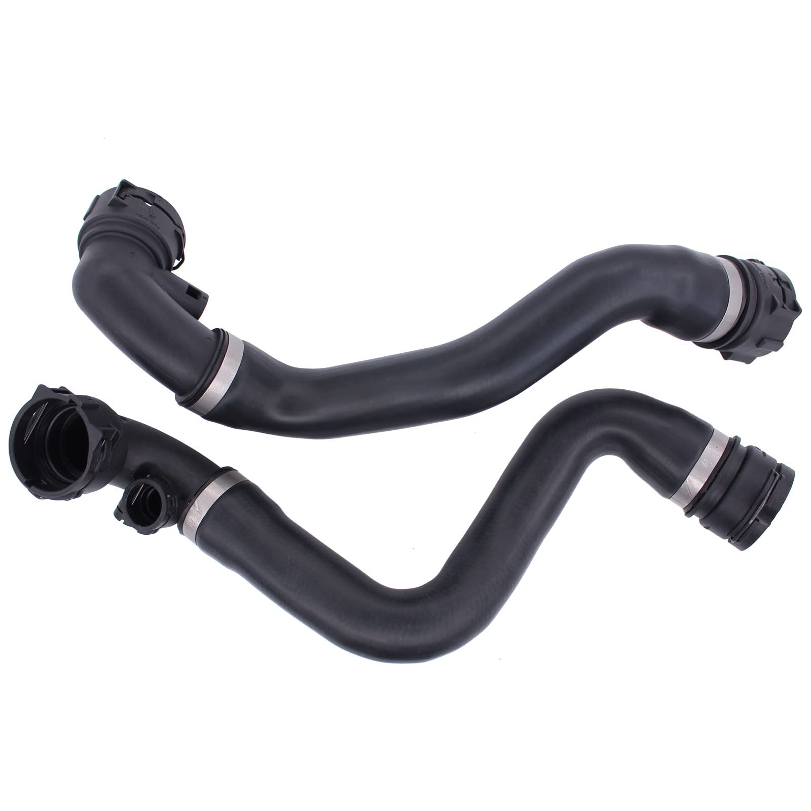 Upper & Lower Radiator Hose Set For David Brown Tractors – K948453 K921972 Fits 990 995 1210 1212