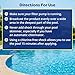 In The Swim Chlorine-Free Pool Shock - Quick Dissolving, Fast-Acting, Shock-Oxidizer for Swimming Pools, Spas, and Salt Chlorinated Pools Compatible - 24 x 1 Pound Bags