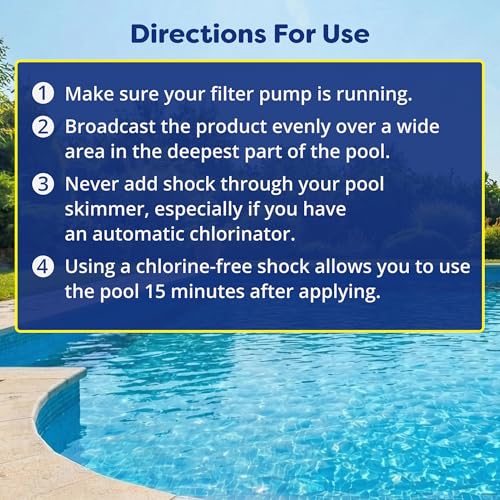 Image of In The Swim Chlorine-Free Pool Shock - 24 x 1 Pound Bags
