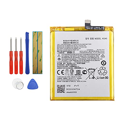 Vvsialeek KG40 Replacement Battery Compatible with Moto G8 Play XT2015 XT2015-2 Moto one Macro Moto G Fast XT2045-3 with Tools
