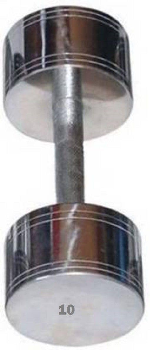 (10KG*1) Single Piece Steel Dumbbell Fixed Weight Dumbbell (10 kg)-image-17