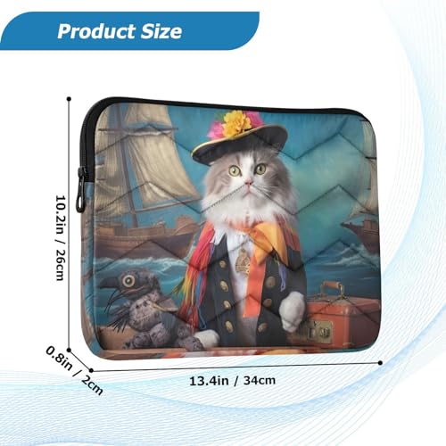 Funda para portátil de 13-14 pulgadas impermeable y amortiguadora miniatura 3