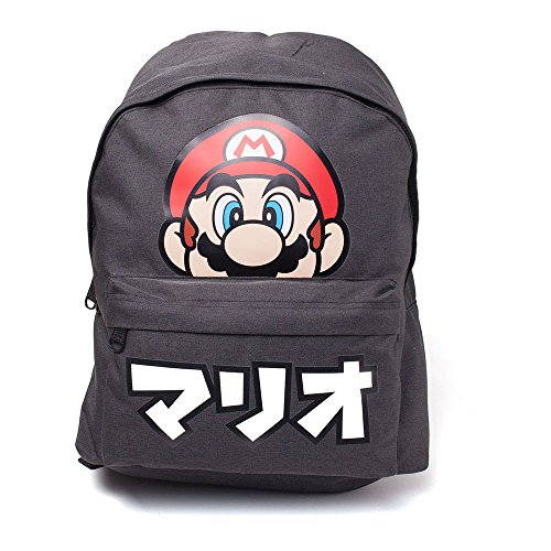 Difuzed SAC DOS SUPER MARIO: JAPAN Mochila infantil  28 cm  Negro  Noir